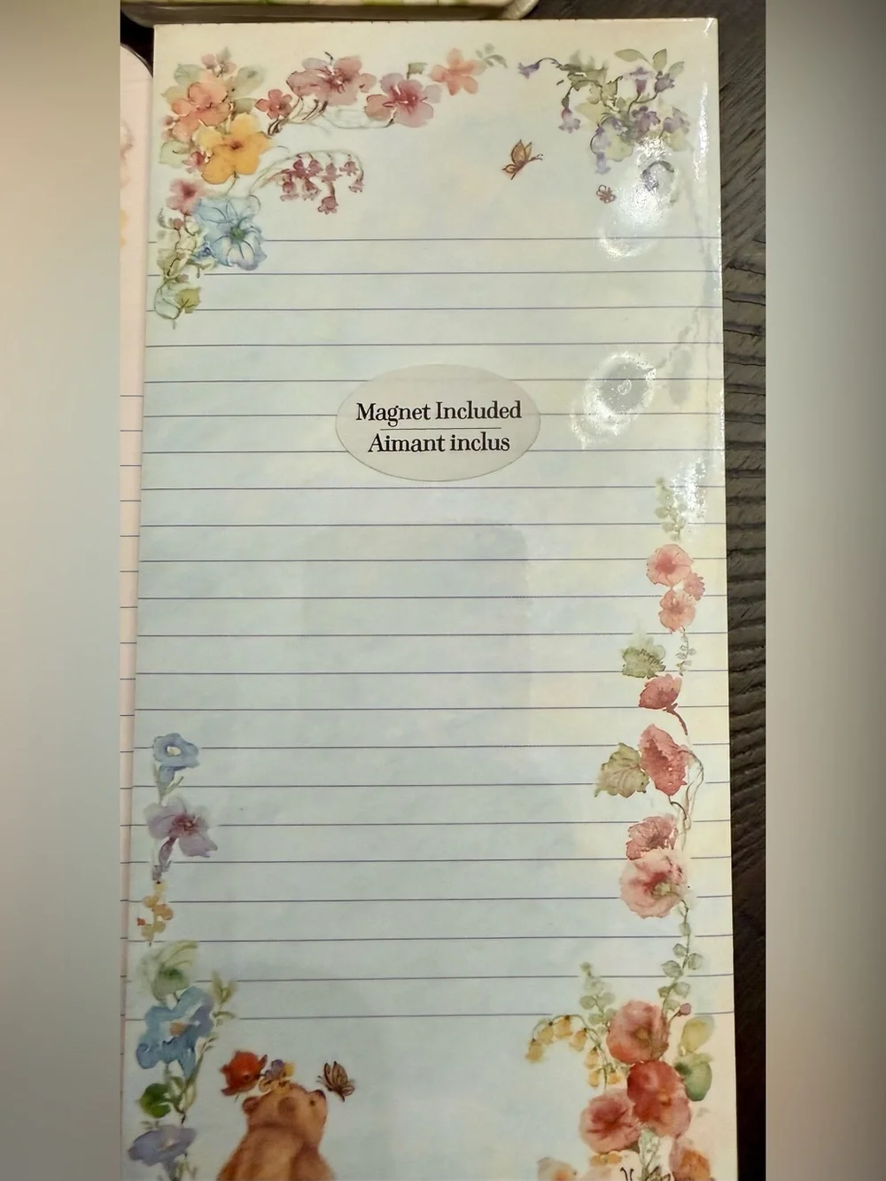 Vintage 1991 Hallmark “Mary’s Bears” Teddy Bear Stationary & Notepad Collection